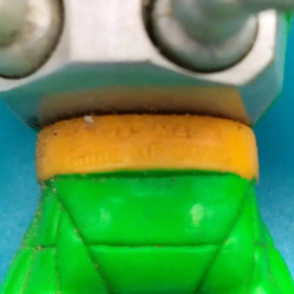 VTG Marvel Spider-Man TAS Doc Ock Figure Green Yellow Bendable Arms